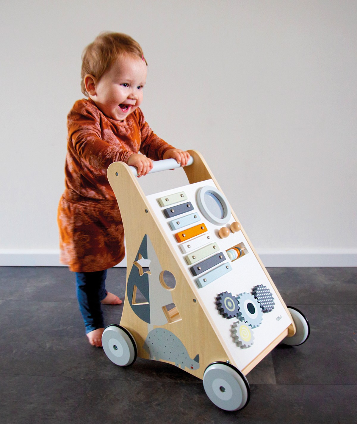 Tryco Houten Baby Activiteiten Loopwagen ♥ Tryco Baby Products ♥