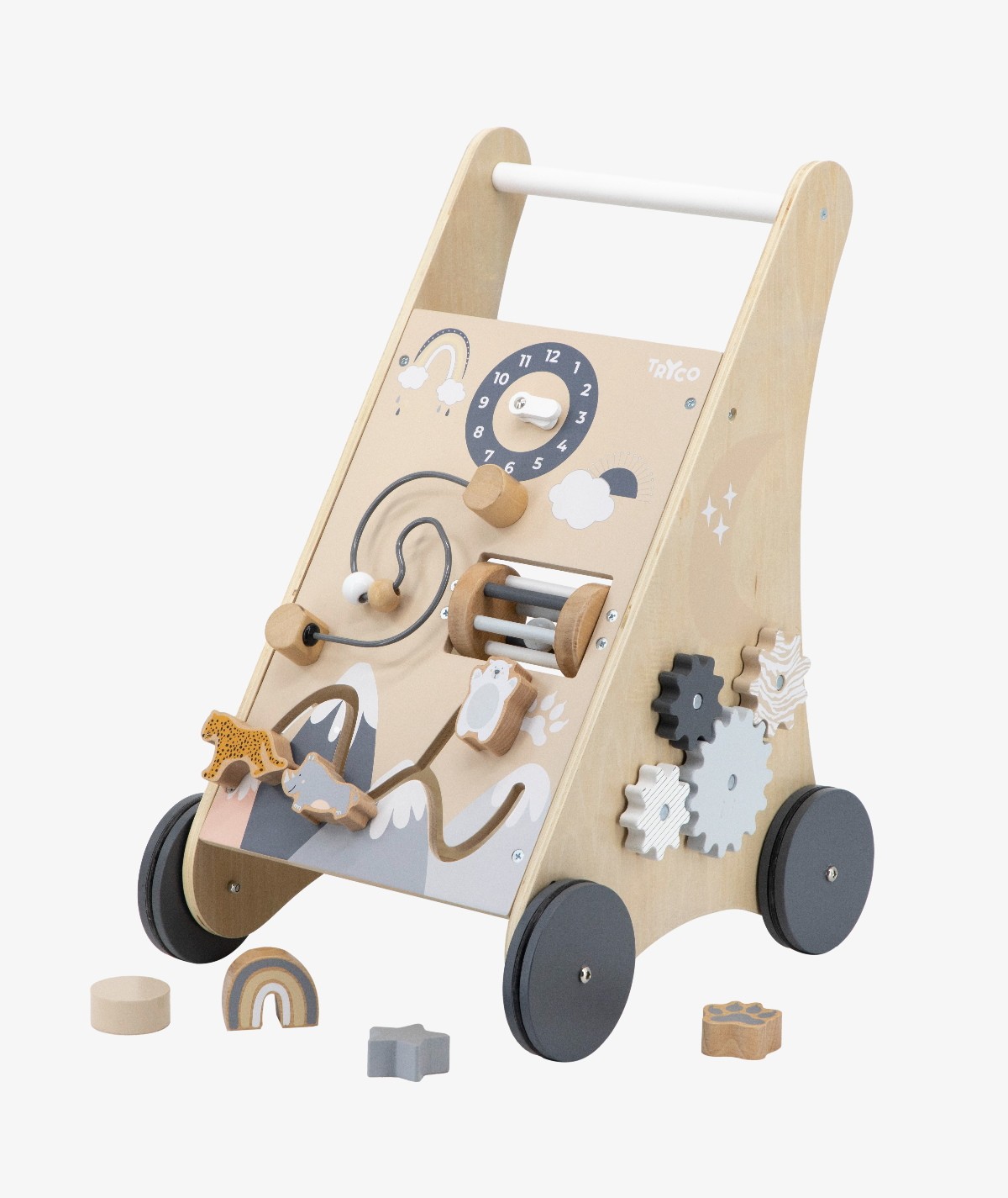 Trotteur en bois pour bébé fabriqué en Europe de Egmont Toys