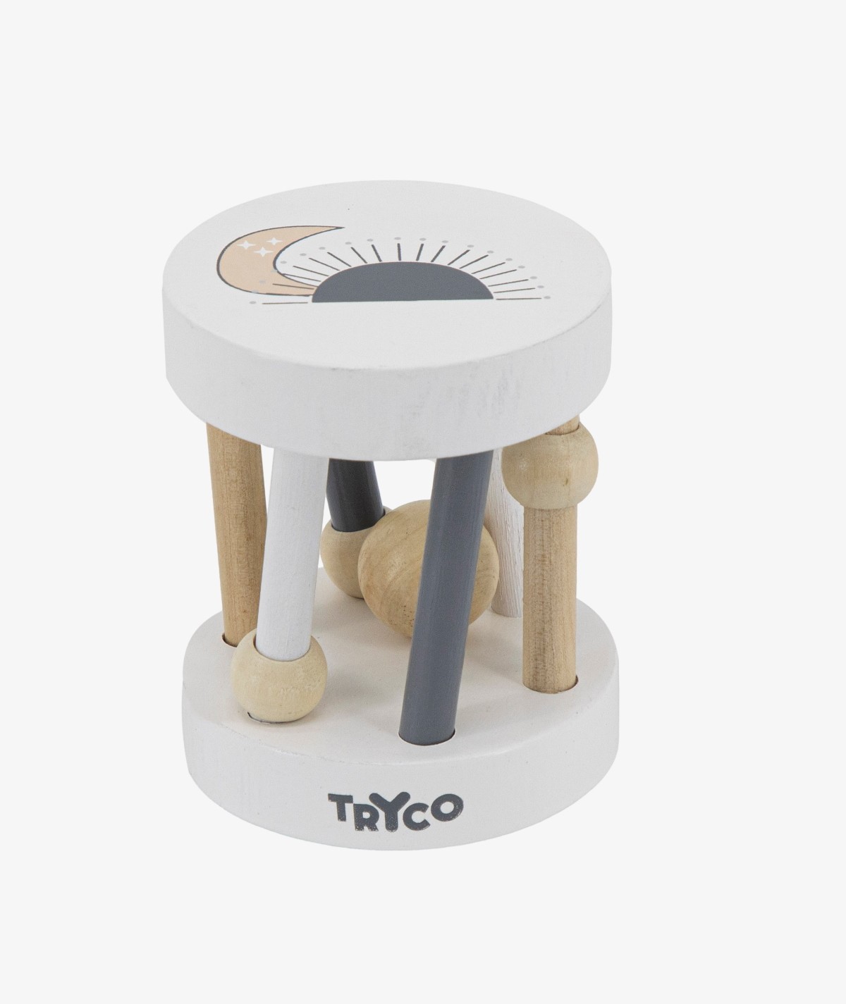Wooden deals rolling rattle