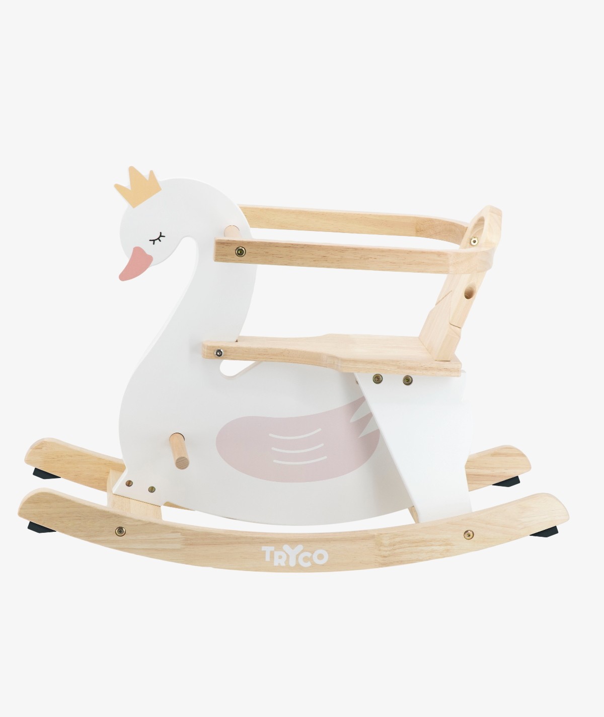 Wooden Swan Rocking Animal