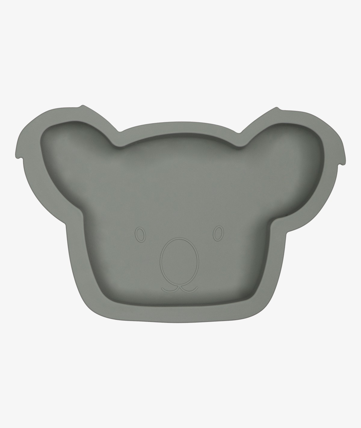 Silicone Plate Olive Gray...