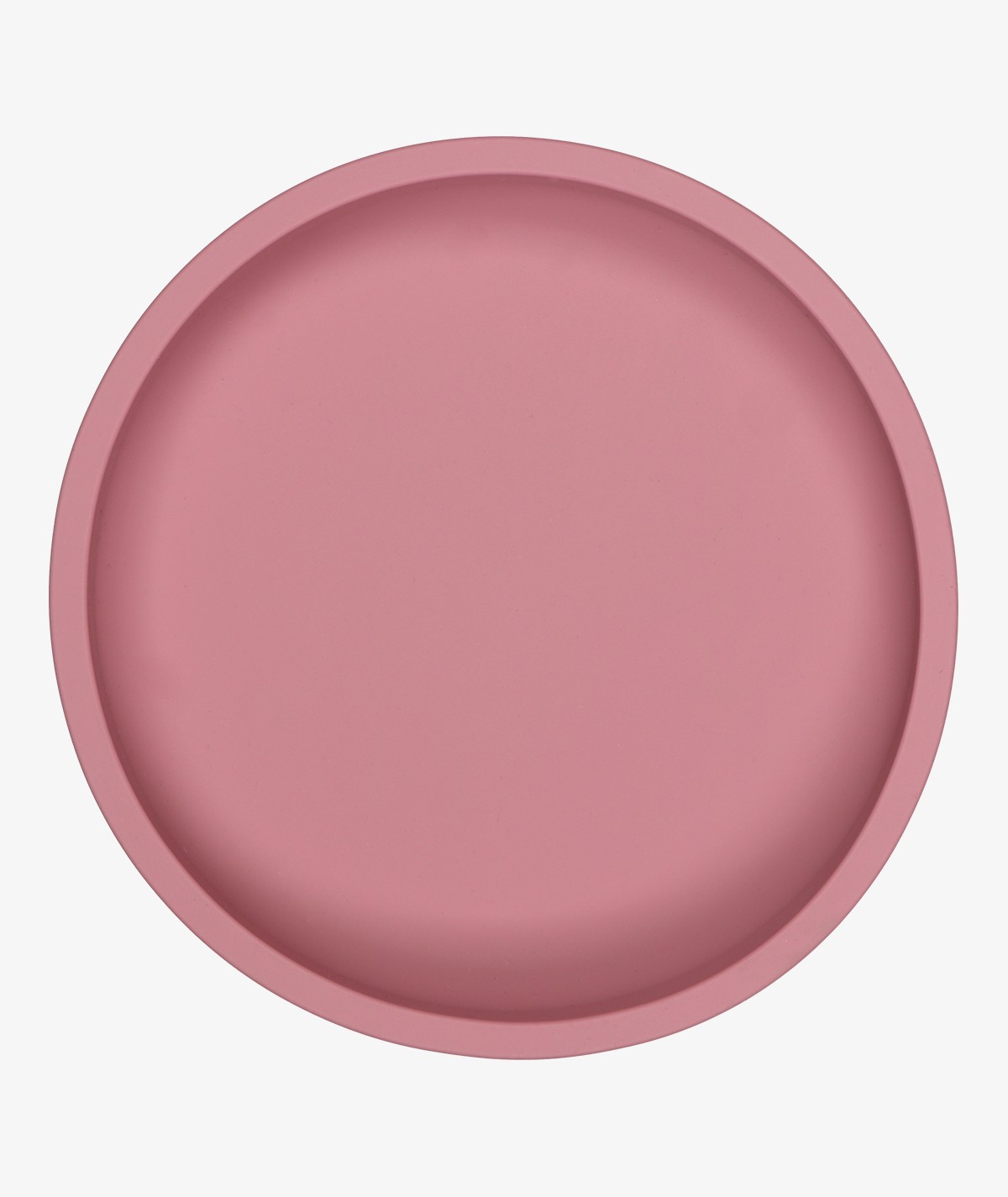 Silicone Plate Dusty Pink