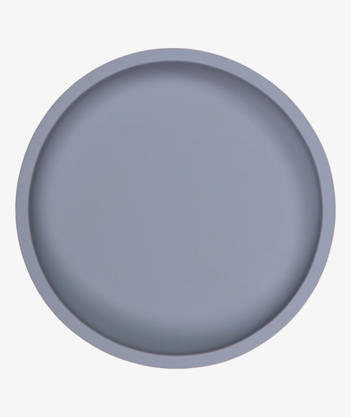Silicone Plate Dusty Blue