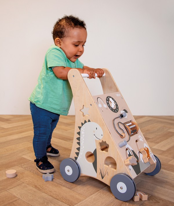 Tryco Nature Wooden Baby Activity Stroller ♥ Tryco Baby ♥