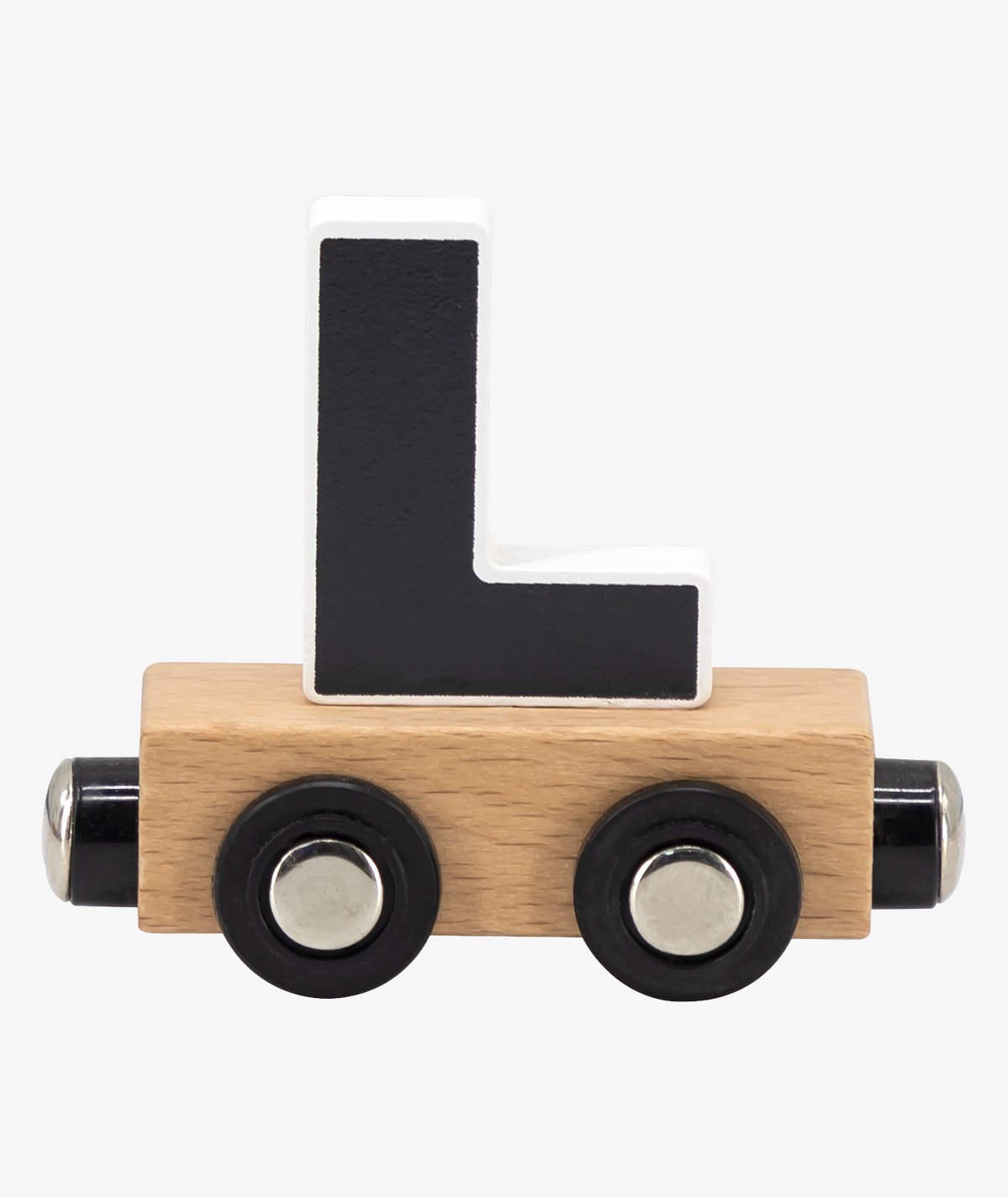 Drewniany pociąg listowy "L"