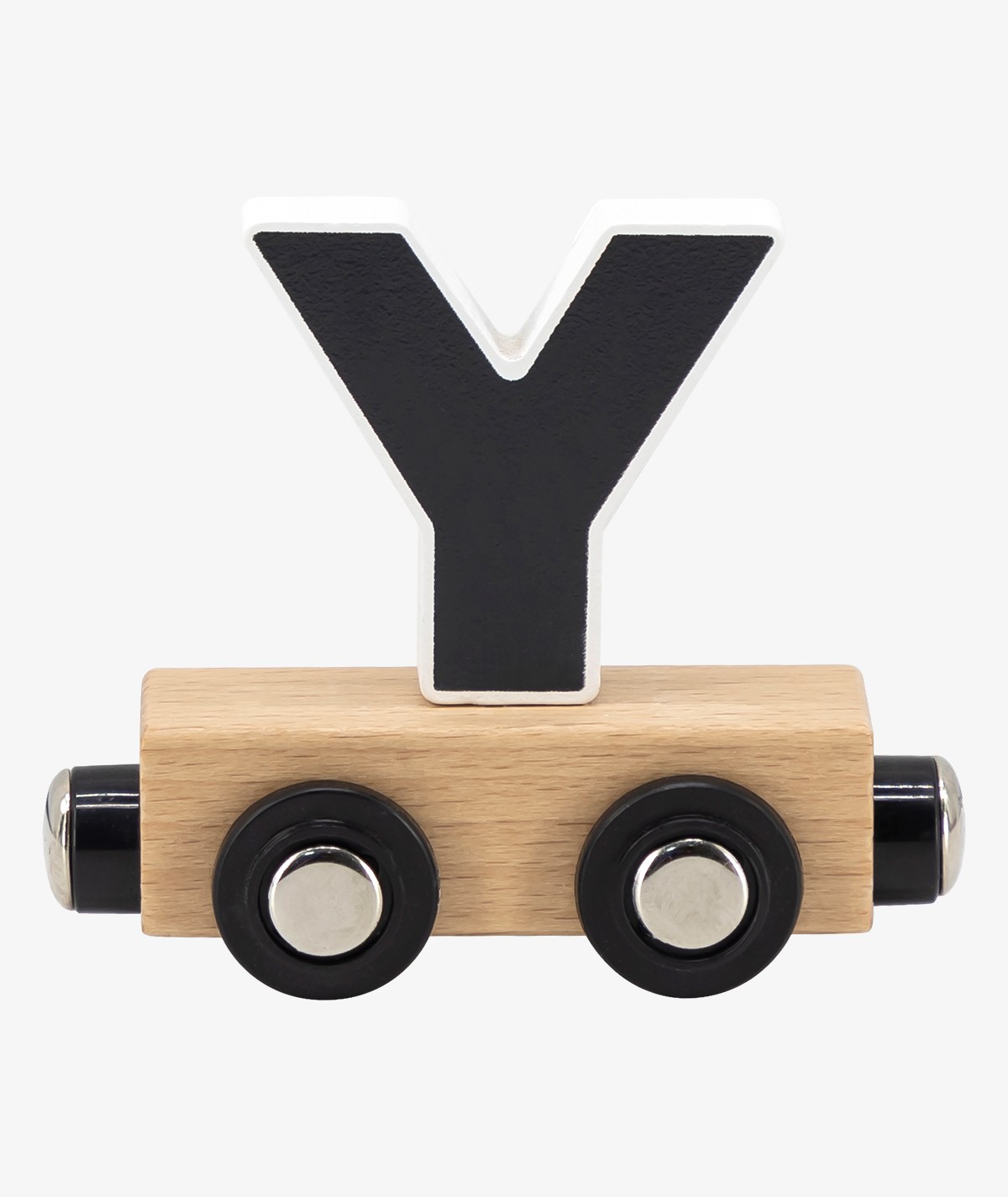 Train à lettres en bois "Y"