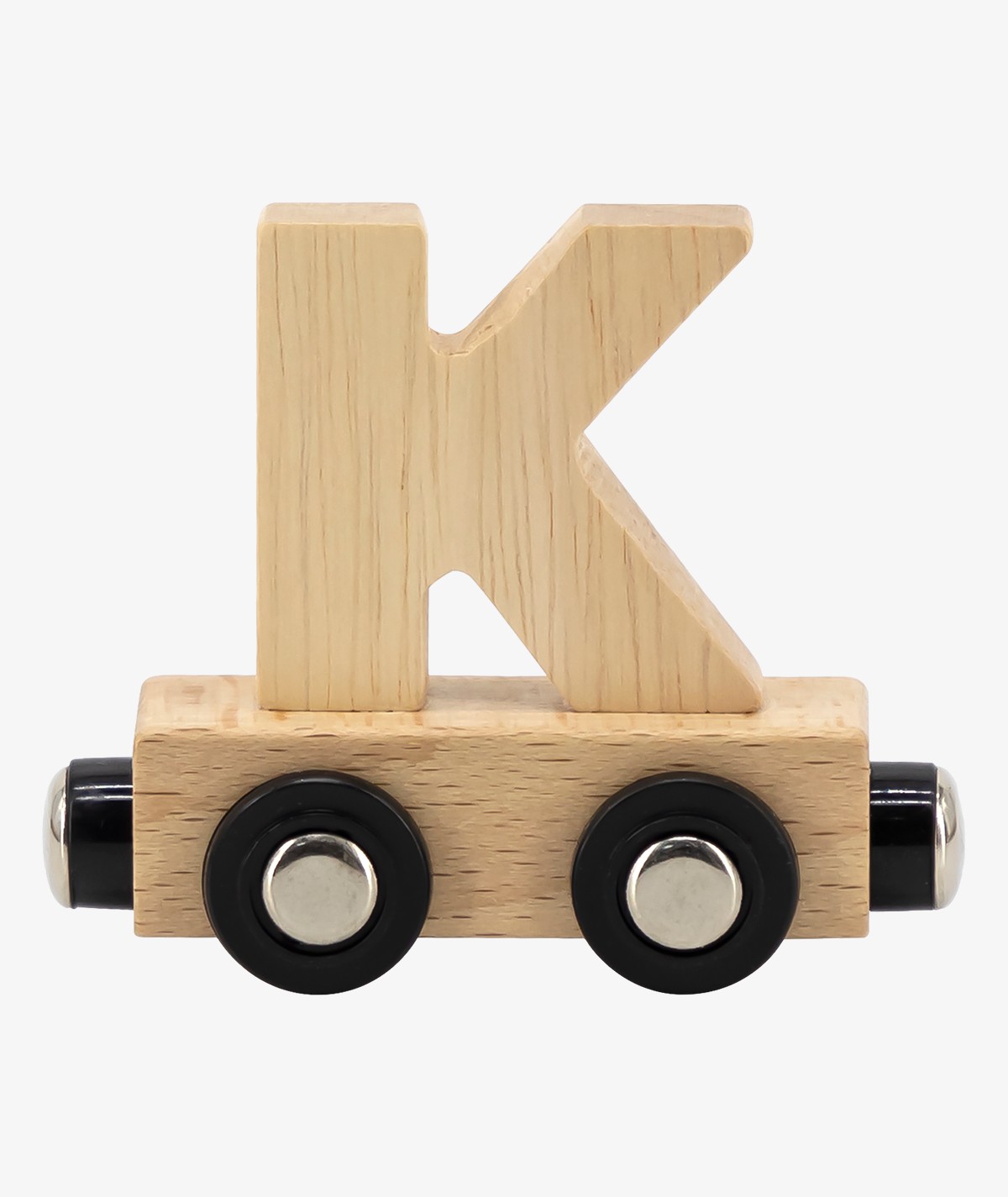 Houten Lettertrein Natural "K"