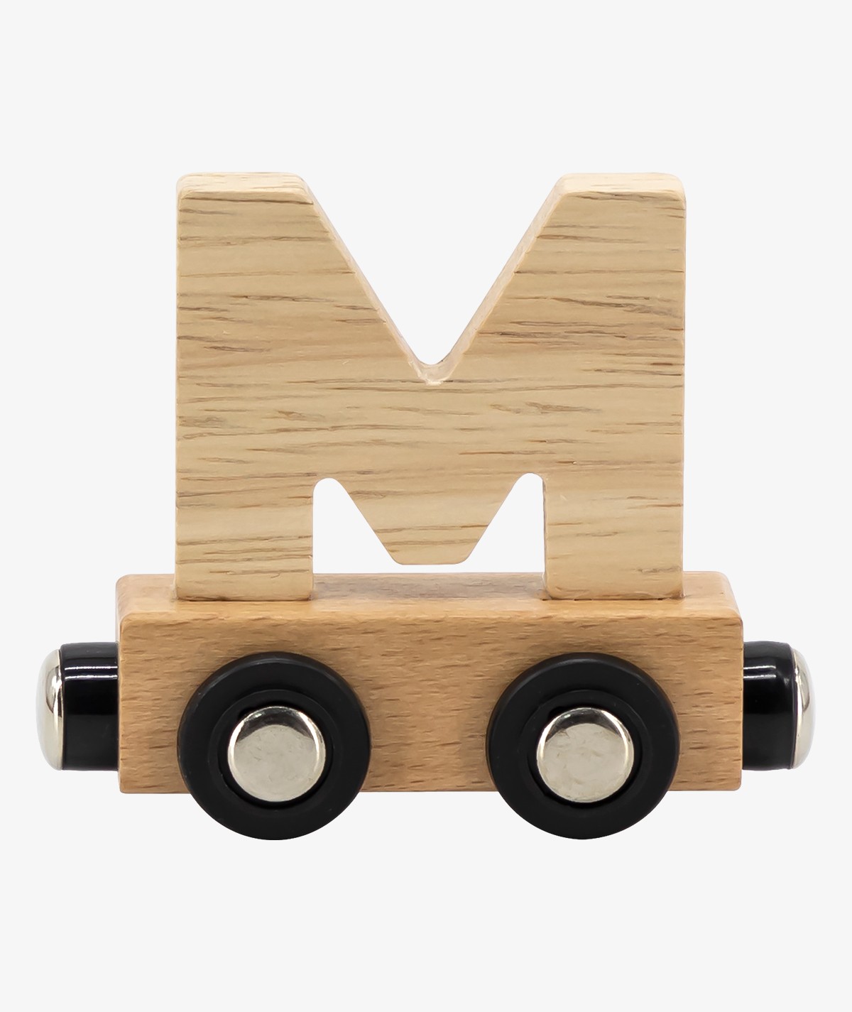 Houten Lettertrein Natural "M"