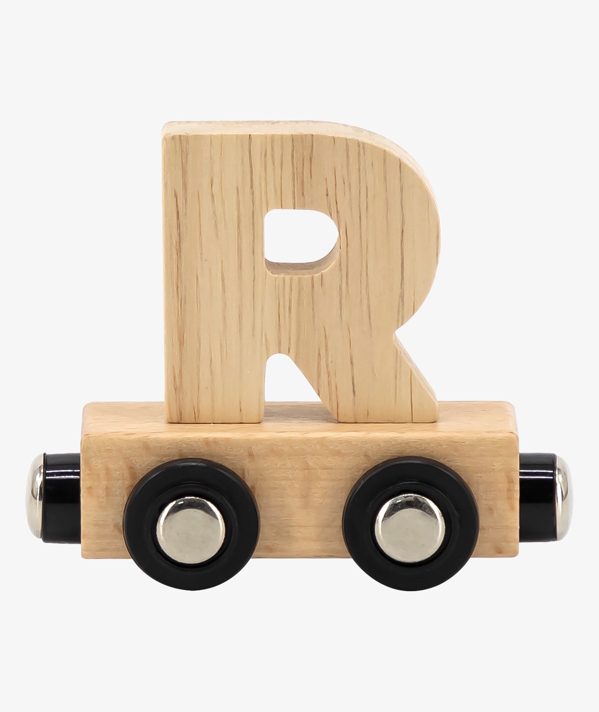 Houten Lettertrein Natural "R"