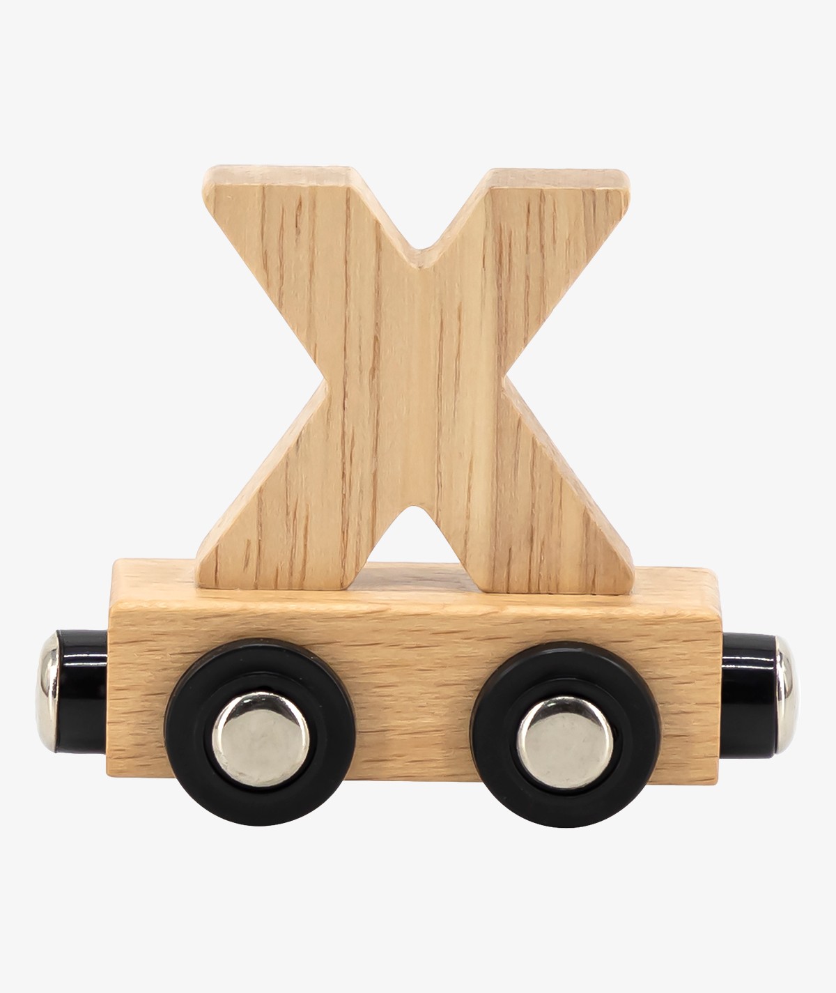 Houten Lettertrein Natural "X"