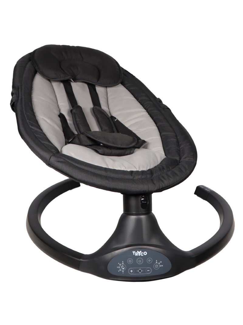 Tryco Hugg Swing Elektrische Babyschommel Black