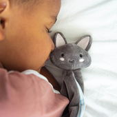 Snuggle time with Bat Bruce 🦇 cuddle cloth.⁣
Also available in Swan Ivy🦢, Koala Kyle🐨, Dragon Diego🐉, Snake Steve🐍!⁣
⁣
⁣
⁣
⁣
#trycobaby #cuddlecloth #babyessentials #cuddlecloth
