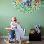 Look at how much fun Liam has on the Wooden Rhino Rocking Animal! 🦏⁣
⁣
⁣
⁣
⁣
#trycobaby #woodenrocker #kidsnurserydecor #kidsplayroom #kidsofinstagram #woodenrhino #woodenrhinorocker #woodendecor #babyrocker